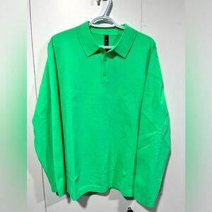 Brand new Lululemon polo lime green